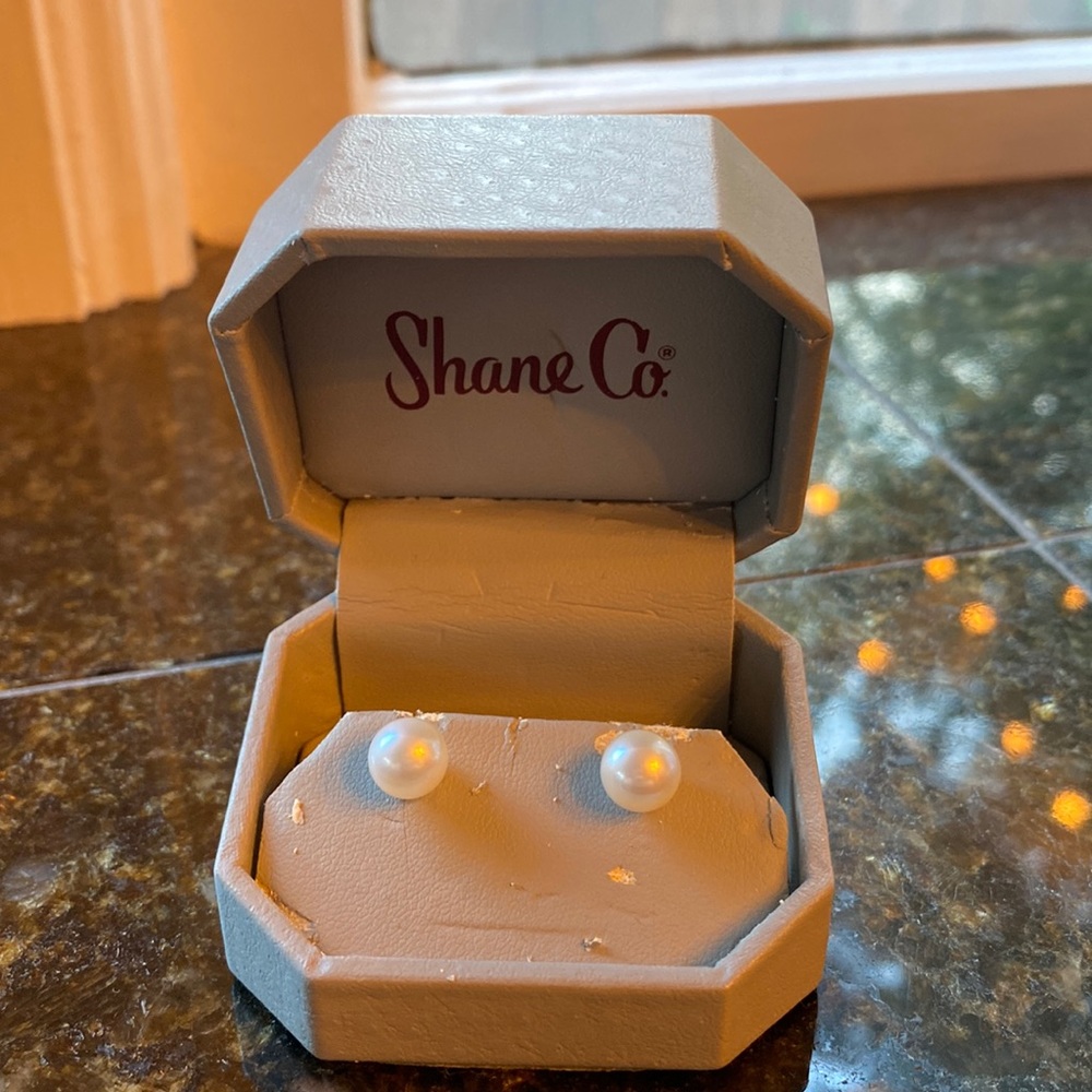 Freshwater Pearl Earrings from Shane Co